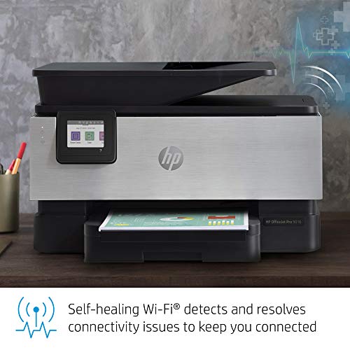 HP OfficeJet Pro 9016 All-in-One Wireless Printer - Includes 8 Months of Ink Delivered to Your Door and Smart Tasks for Home Office Productivity, Works with Alexa (1KR47A)