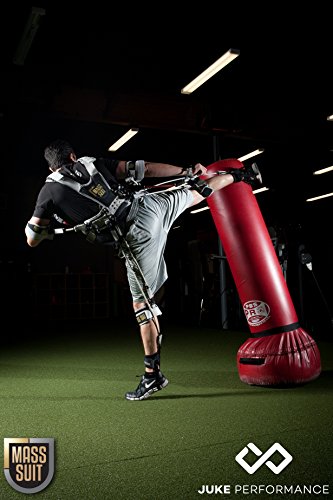 MASS Suit Elite Series by Juke Performance - Professional athletic speed training system - Full body resistance Suit, exercise equipment - Athletic sports system for football, basketball & Soccer.