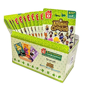 Animal Crossing Amiibo Cards Series 1 Full Box (18 Packs, 6 Cards Per Pack/108 Cards)