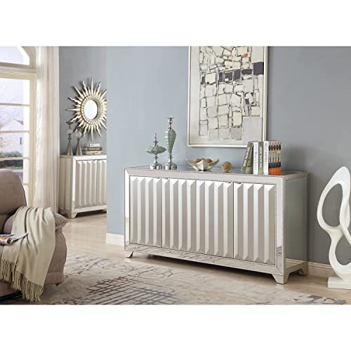 Coast to Coast Imports Elsinore Champagne Credenza