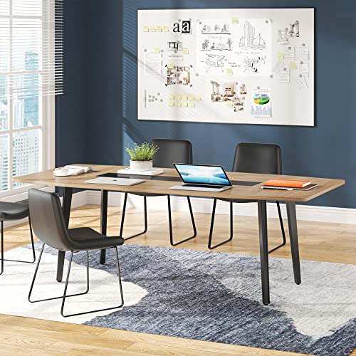 LITTLE TREE 6 FT Boat Shaped Conference Room Table