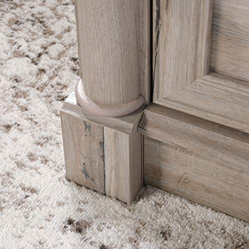 Sauder Palladia L-Shaped Desk, Split Oak Finish, 68.74" x 65.12" x 29.61