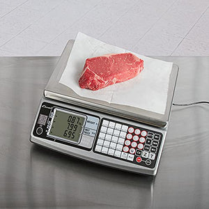 Escali Legal Digital Trade Scale, Medium, Silver