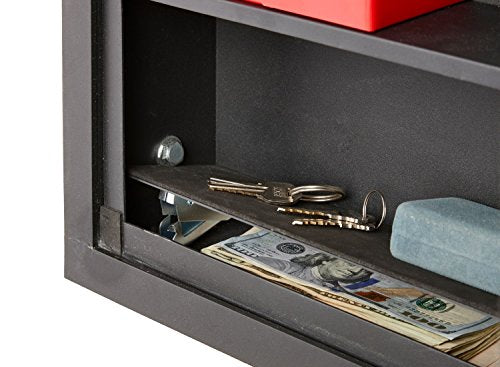 SnapSafe In Wall Safe, Electronic Hidden LED Home Security Safe, Measures 16.25"x 22"x 4"