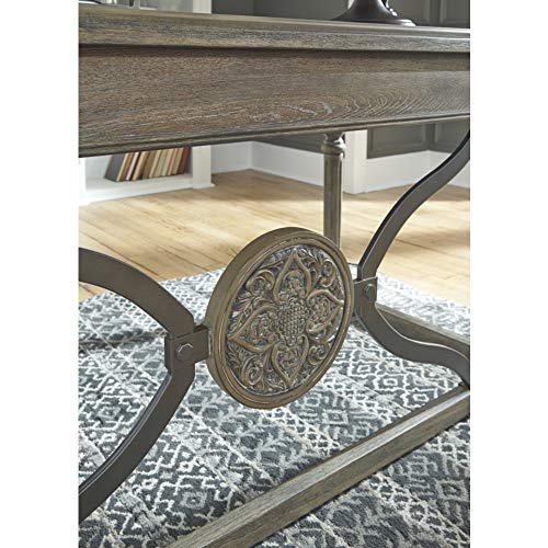 Signature Design by Ashley H779-44 Malamae Desk, Brown