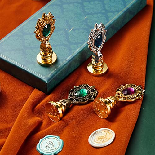 Wax Making Tool Creative Wax Seal Stamp Set DIY Scrapbooking Stamps Head Wedding Craft Birthday Decorative Envelope Sealing