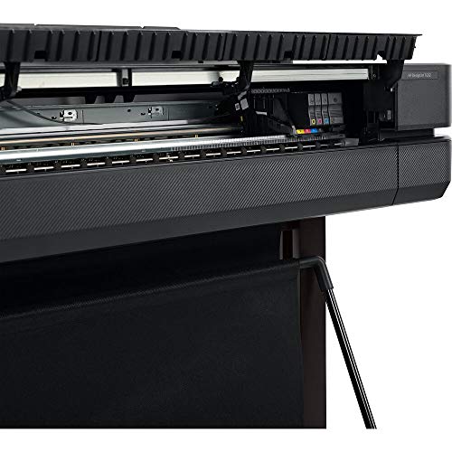 Hewlett Packard DesignJet T650 36" Large Format Plotter Printer (5HB10A) + Surge Protector + Printer Cable + Cat5e Ethernet Cable + Deluxe Cleaning Set + Cable Ties - Advanced Bundle