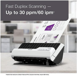 Epson DS-C330 Duplex Compact Desktop Document Scanner with ADF