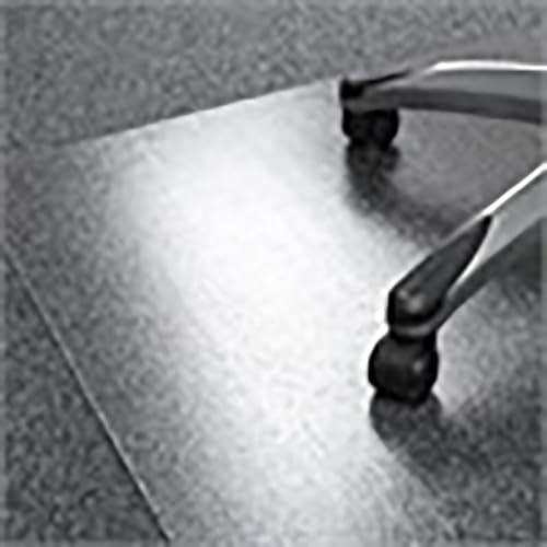 Pemberly Row Clear Polycarbonate Plastic Chair Mat for Carpets - 60x118