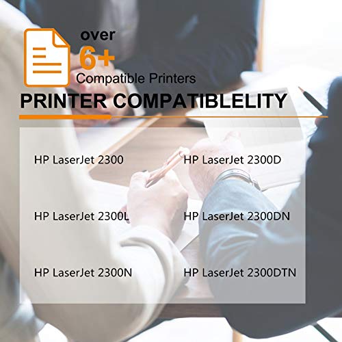 GREENCYCLE 10 Pack High Yield 10A Q2610A Toner Cartridge Replacement Compatible for HP Laserjet 2300 2300d 2300dn 2300dtn 2300L 2300n Printer