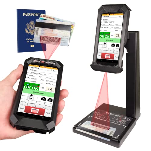TokenWorks IDVisor ID Scanner Dual Handheld Stand Bundle