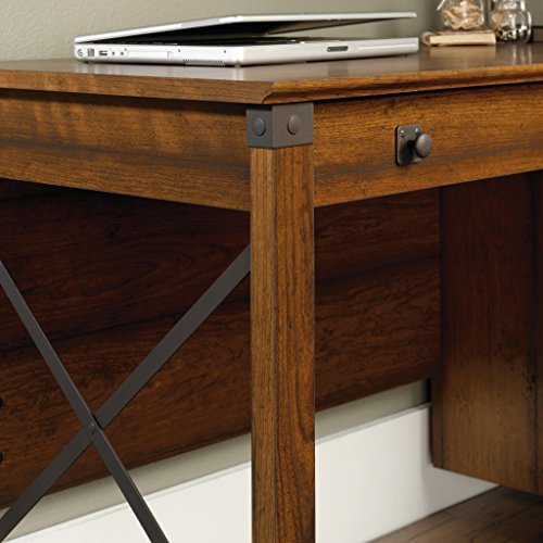 Computer Desk with 3 Drawers Storage Organize Workstation Home Office Furniture Laptop PC Table Study Writing Reading Cherry