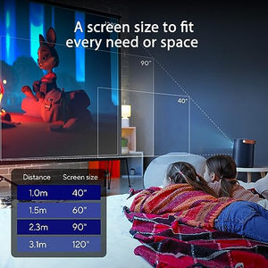 ASUS ZenBeam L2 Smart Portable LED Projector - 960 Lumens, 1080P, Bluetooth Speaker