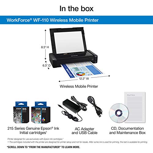 Workforce WF-110 Wireless Mobile Printer