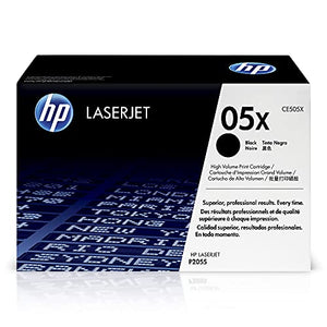 HP 05X | CE505X | Toner-Cartridge | Black | Works with HP LaserJet P2055 series | High Yield