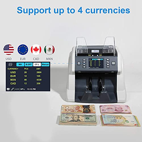 RIBAO RB-58-RP Printer and RIBAO BC-40 Mixed Denomination Bill Money Counter