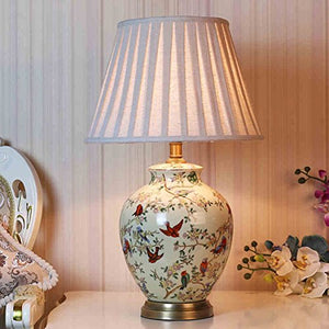 505 HZB Ceramic Desk Lamp Bedroom Bedside Lamp Room Desk Lamp