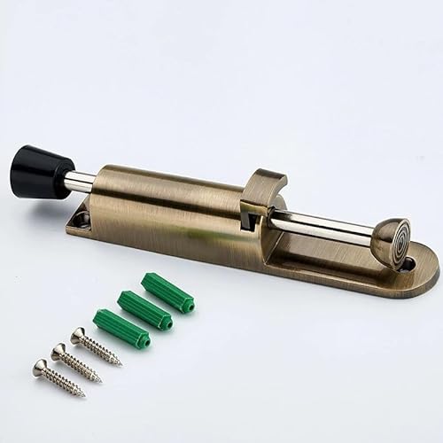 Foot-Operated Lever Door Stop Adjustable Kickdown Bronze Hardware