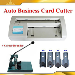 Electric Business Card Slitter +Corner Rounder Machine R3/4/6/8/10