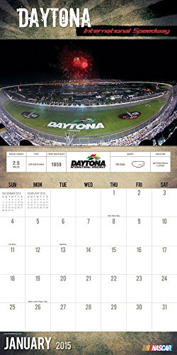Tracks of Nascar 2015 Calendar