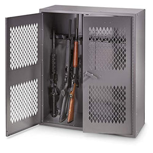 HQ ISSUE Metal Gun Locker, 12 Gun Capacity