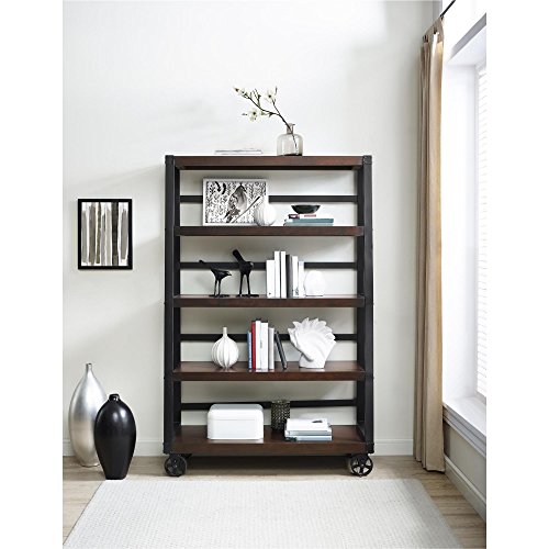 Novogratz DE73390 Southampton Wood Veneer, Espresso Bookcase,