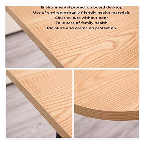 AkosOL Business Dining Table and Chair Set - Modern Round Leisure Table with 4 Chairs (Color: Color 1, Black)