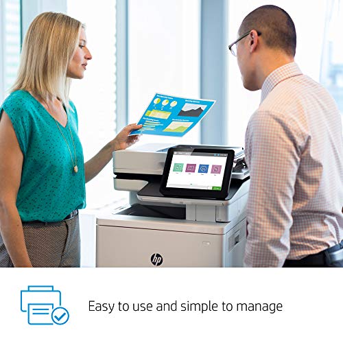 HP Color LaserJet Enterprise Flow Multifunction M578c Duplex Printer with Stapler (7ZU87A)
