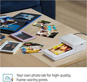 HP Sprocket Studio Photo Printer – Personalize & Print, Water- Resistant 4x6" Pictures (3MP72A)
