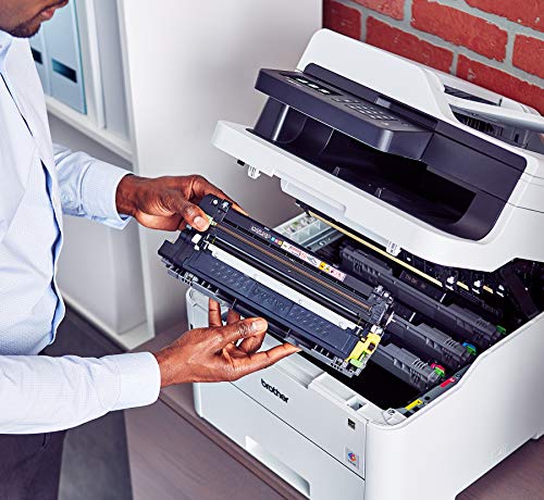 Brother MFC-L3750CDW Digital Color All-in-One Printer, Laser Printer Quality, Wireless Printing, Duplex Printing, Amazon Dash Replenishment Enabled