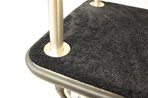 Monarch Carts Stainless Steel Hotel Luggage Cart MCL208S