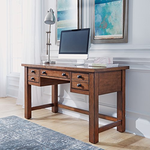Tahoe Aged Maple Executive Writing Desk by Home Styles