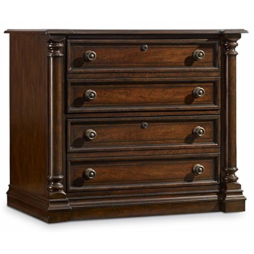 Hooker Furniture Leesburg 2 Drawer Lateral File Cabinet in Mahogany