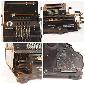Amdsoc 1942 Hand Crank Calculator - Retro Nostalgia Mechanical Abacus