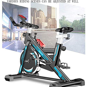 HMBB Exercise Bikes, Indoor Cycling Bike Stationary, Silent Cycling Exercise Bike, Comfortable Seat Cushion, Cardio Training, Fitness Equipment