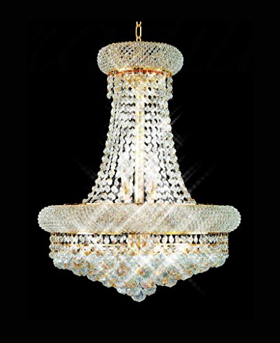 Artistry Lighting Primo Collection Crystal Chandelier Gold