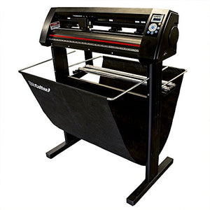 USCutter 34" Vinyl Cutter LaserPoint 3 (LP3) with ARMS Contour Cutting, Stand and Basket