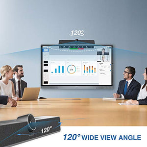 Enther 4K Video Conference Camera with Microphone