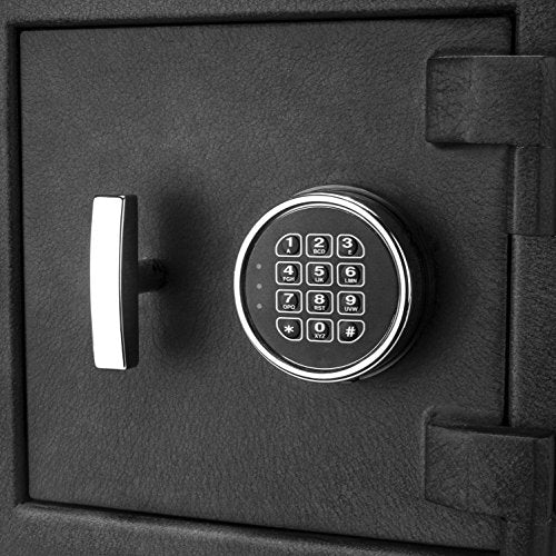 Winbest Steel Depository Safe Digital Keypad Front Load Mail Cash Vault Drop Box Slot (Standard)