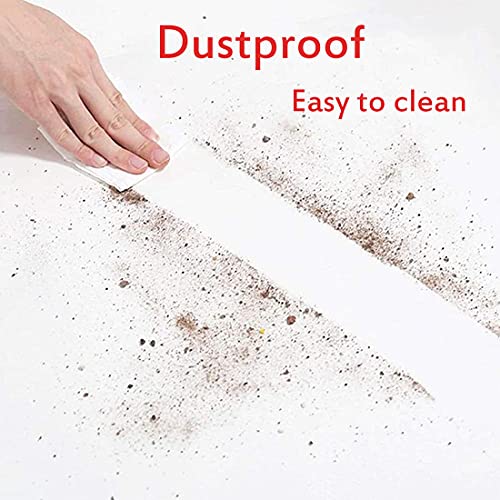CYGG Transparent Non-Slip Round PVC Floor Protector Mat
