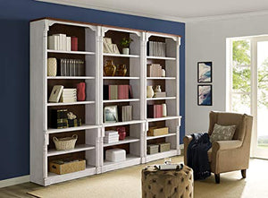Martin Furniture IMDU4294-KIT3 3 Open Bookcase White