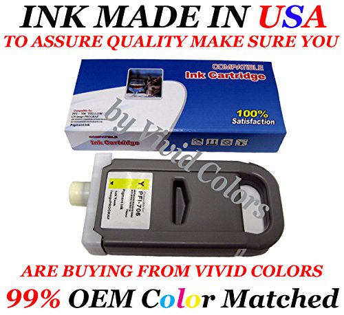 Compatible Canon PFI706 ink cartridges Canon PFI706 Any 8 of 12 for Canon ipf8400s ipf8400 ipf9400s ipf9400 ipf8410s ipf8410 ipf9410s ipf9410