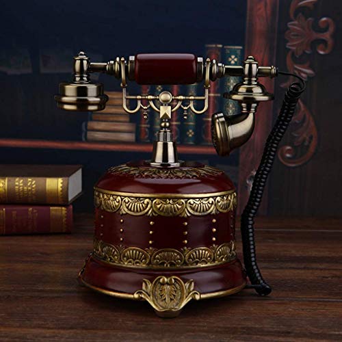 TEmkin Vintage Retro Wooden Caller ID Telephone
