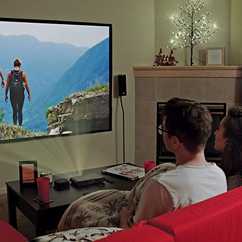 Miroir M631 Ultra Pro Portable Projector | 700 Lumen, 120” Image, 4K Input Support, Home Theater | Gaming | USB – C Charge Video | Native 1080p Resolution (1920 x 1080p) | Rechargeable Battery