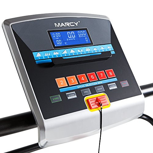 Marcy Easy Folding Motorized Treadmill/Pre Assembled Electric Running Machine JX-651BW