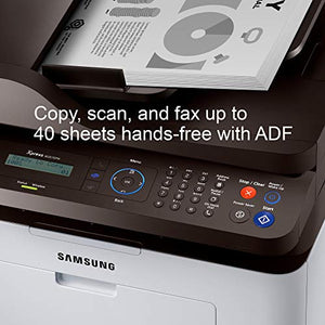 Samsung Xpress M2070FW Wireless Monochrome Laser Printer with Scan/Copy/Fax, Simple NFC + WiFi Connectivity (SS296H)