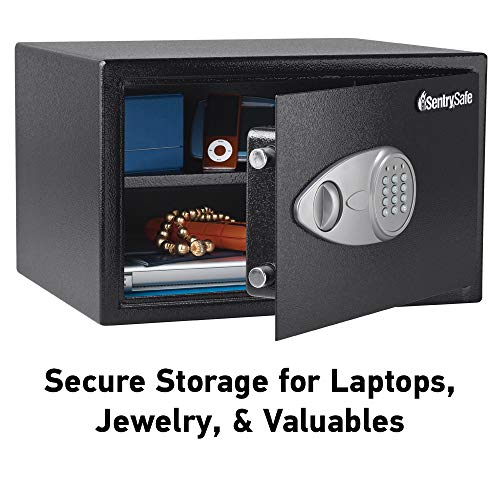 SentrySafe X125 Security Safe with Digital Keypad 1.2 Cubic Feet (Extra Large), Black