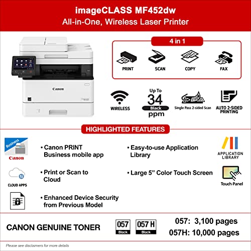 imageCLASS MF452dw