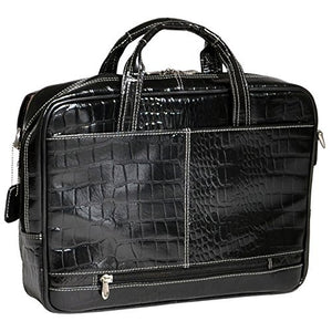 Siamod SAN MARTINO Ladies' Detachable-Wheeled Briefcase 15 Laptop Case Black