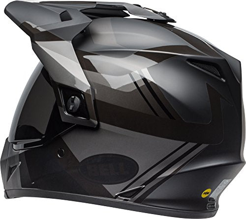 Bell MX-9 Adventure MIPS Full-Face Motorcycle Helmet (Matte/Gloss Blackout, Small)